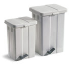 BALDE \ CONTENTOR PATTY BRANCO C/PEDAL - 50Lts